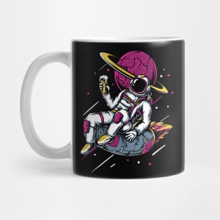 Beer Time Astronaut Mug